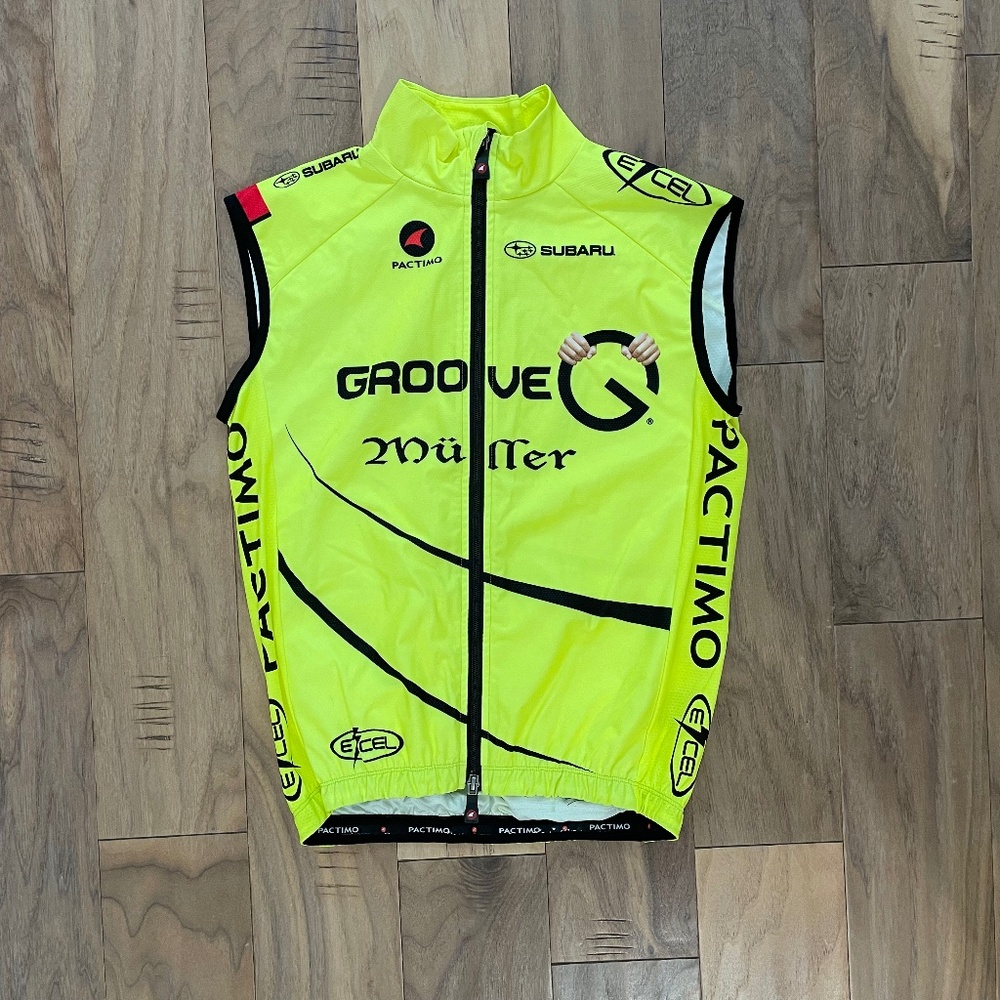 New Neon Cycling Vest with Reflective Strips